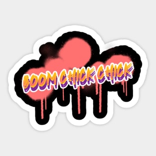 Boom Chick Chick Brazilian Zouk Dance Sticker